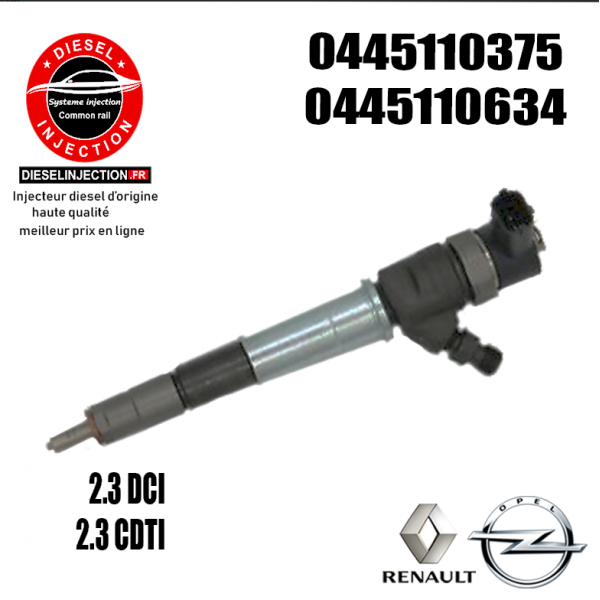 Injecteur bosch 0445110634 - 0445110375 - 0986435234