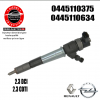Injecteur bosch 0445110634 - 0445110375 - 0986435234