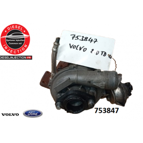 753847 Turbo pour Ford Volvo 2.0 TDCi