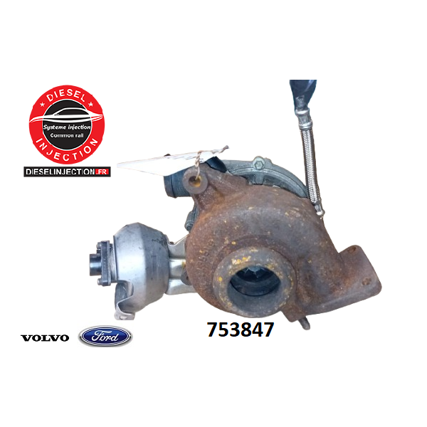 753847 Turbo pour Ford Volvo 2.0 TDCi 