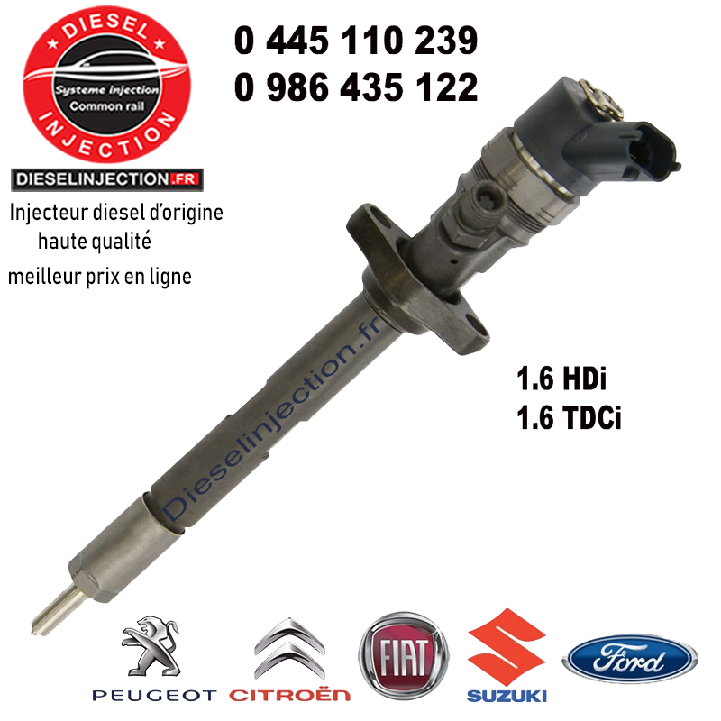 Injecteur BOSCH 0445110239 R0445110239 R