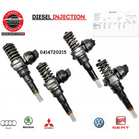4 x Injecteur pompe BOSCH 0414720265-0414720215
