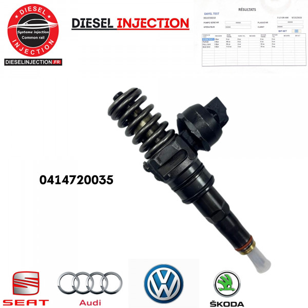 Injecteur pompe BOSCH 0414720007 - 0414720022 Neuf