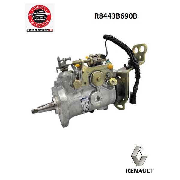 Pompe à injection DELPHI R8443B690B Réparation DELPHI