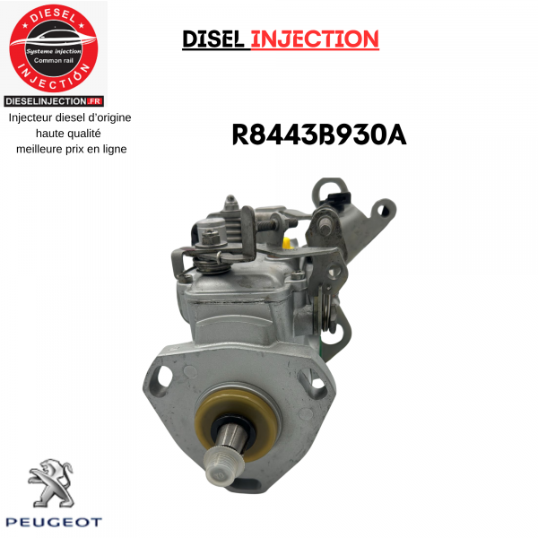 Pompe Injection R8443B930A Delphi Peugeot / Citroen 1.9 D (XUD9)R8443B930A   R8443B931A  R8443B932A