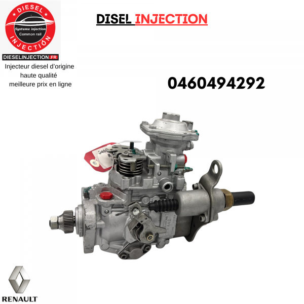 Pompe Injection O460494292 pour Renault Safrane 2.5 D