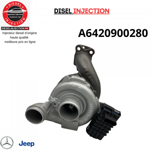 Turbo charger A6420900280  7435079  757608  7576080001  7576081 Mercedes ML 320 CDI