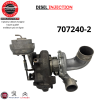 Turbo  707240-2, 962176680, 9641192380, 96624465180, 2.2 HDI 128 136 cv