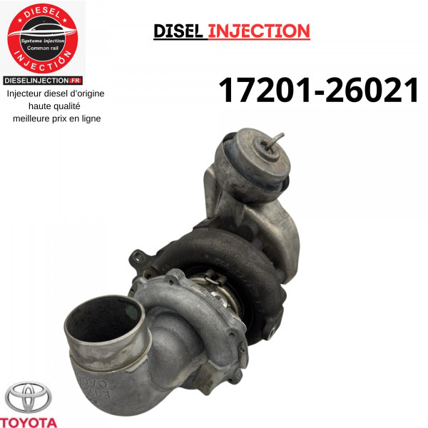 Turbo charger  pour  Toyota 2.2 D-4D 1720127060 RHF4VB17