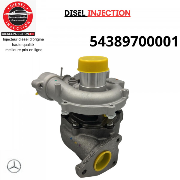 Turbo charger 54389700001 1.6 DCI 130 CV067824
