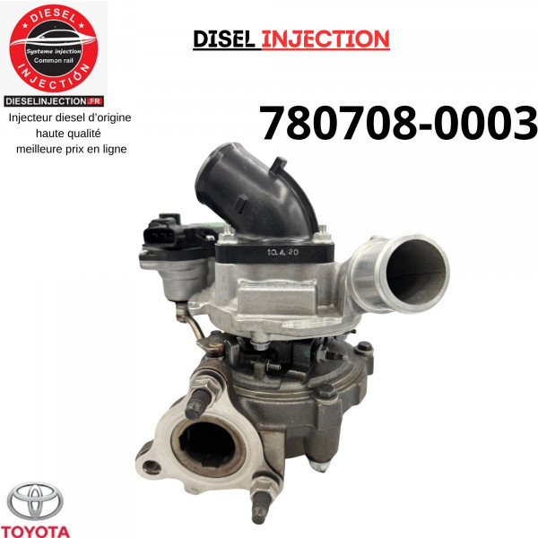 Turbo charger 780708-0003 Toyota Subaru 1.4 D 90cv  neuf