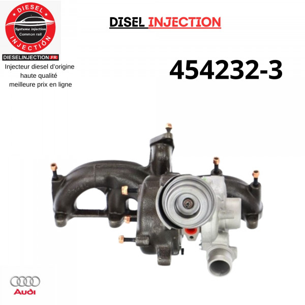 Turbo chartger 454232-3 AUDI A3 (8L1) 1.9 TDI 100 cv 768329-5003S
