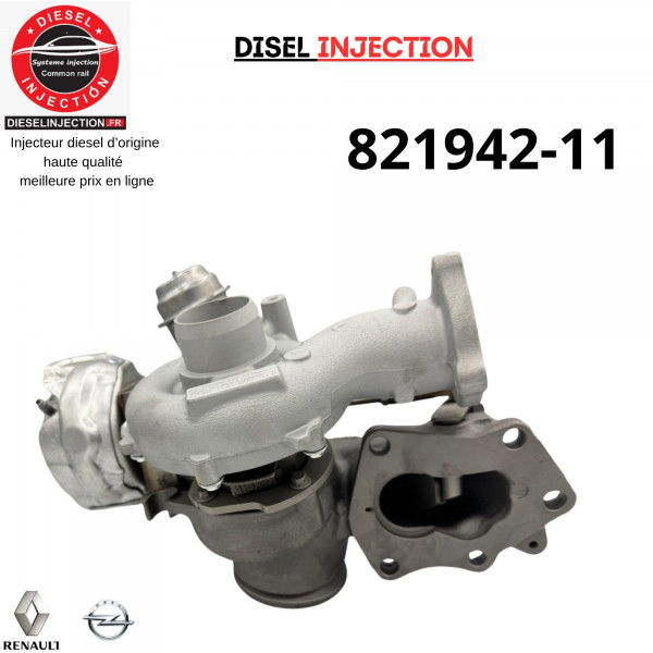 Turbo charger 821942-11 Renault  1.6 dCi 821942-5011S