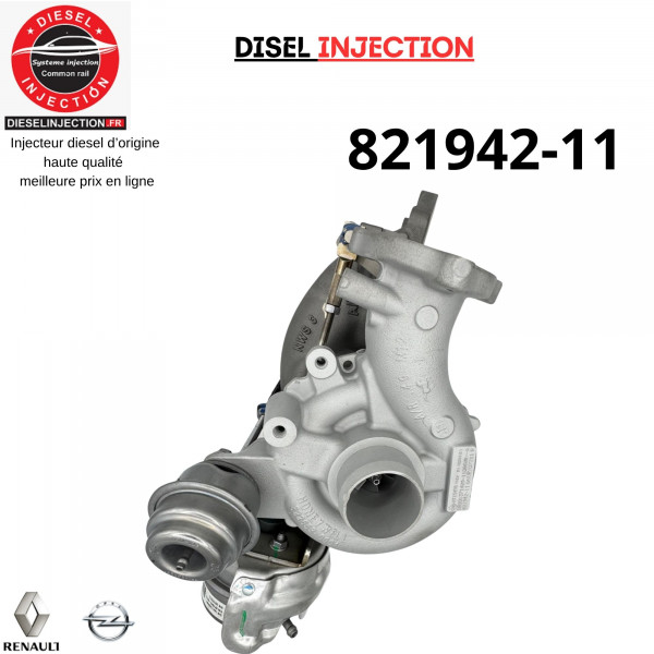 Turbo charger 821942-11 Renault  1.6 dCi 821942-5011S