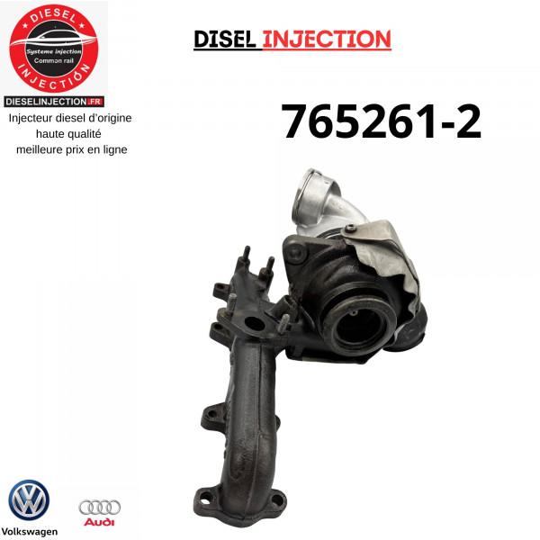 Turbo charger 765261-2  VOLKSWAGEN AUDI SEAT SKODA 2.0 TDI  765261-5007S