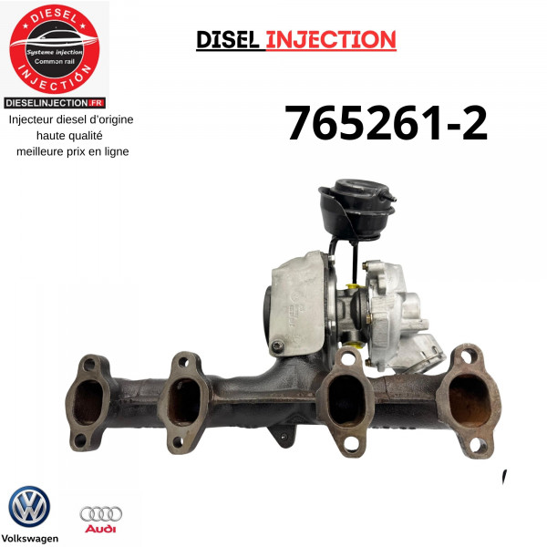 Turbo charger 765261-2  VOLKSWAGEN AUDI SEAT SKODA 2.0 TDI  765261-5007S