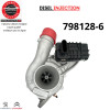 Turbo Citroen Jumper 2.2 HDI 110 130 150 cv, CU3Q6K682BA, CU3Q6K682AB, 9802446680, 9676934380, 798128-2, 798128-4, 798128-6