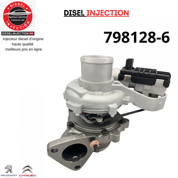 Turbo Citroen Jumper 2.2 HDI 110 130 150 cv, CU3Q6K682BA, CU3Q6K682AB, 9802446680, 9676934380, 798128-2, 798128-4, 798128-6