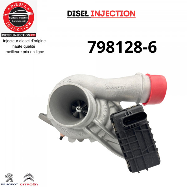 Turbo Citroen Jumper 2.2 HDI 110 130 150 cv, CU3Q6K682BA, CU3Q6K682AB, 9802446680, 9676934380, 798128-2, 798128-4, 798128-6