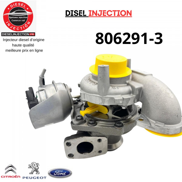 Turbo charger 806291-3  VOLVO V70 3 1.6 D2 114 CV