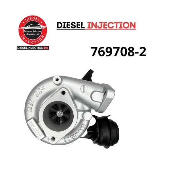 Turbo charger 769708-2  Nissan Navara 2.5 DCI 144, 171 cv,