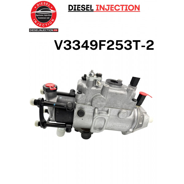 Pompe d'injection  V3349F253T-2  pour Perkins 2643C6472 2643C6472C