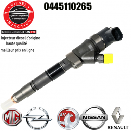 Injecteur Bosch 0445110265 2L5 DCI/ CDTi Neuf0445110265 Neuf