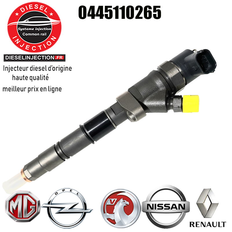 Injecteur Bosch 0445110265 2L5 DCI/ CDTi Neuf0445110265 Neuf