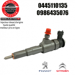 injecteur Bosch 0445110135 - 09864350760445110135- 0445110075-- 0986435076