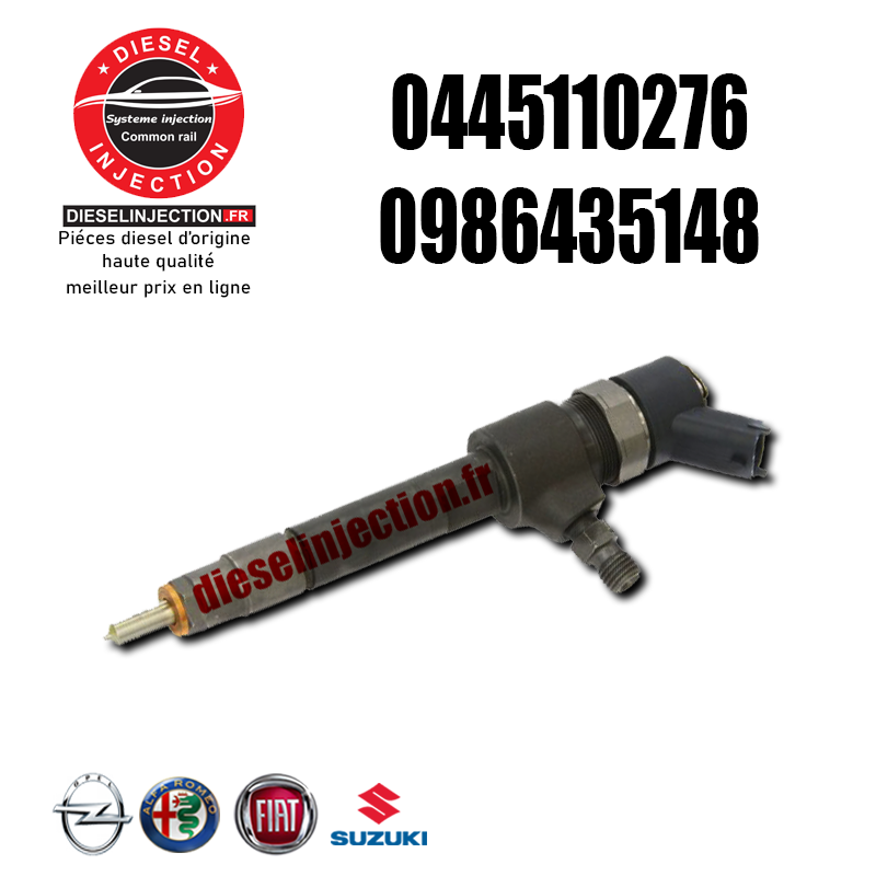 INJECTEUR BOSCH 0445110276-0986435148-04451101650445110276-0986435148-0445110165