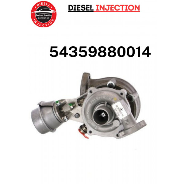 Turbo 54359880014 Fiat Doblo 1.3 MJTD 84, 90 cv