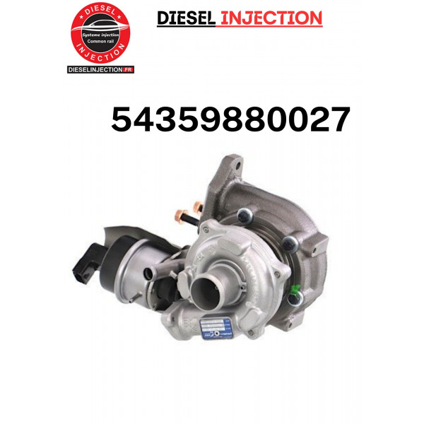 Turbo 54359880027 FIAT FIORINO 1.3 D Multijet 95 CV