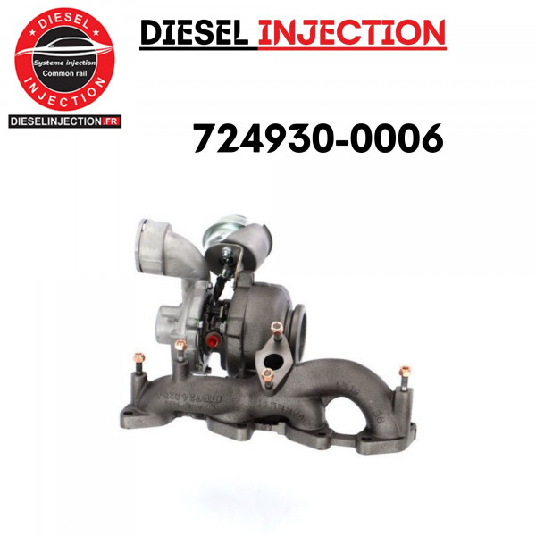 Turbo charger 724930-0006  neuf jrhon  Audi A3 2.0TDI (8P/PA) 140HP BILLET