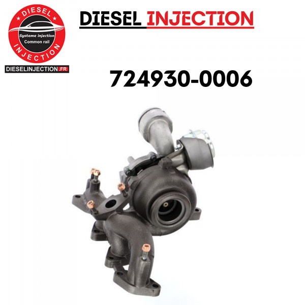 Turbo charger 724930-0006  neuf jrhon  Audi A3 2.0TDI (8P/PA) 140HP BILLET