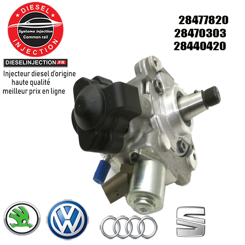 Pompe injection Delphi 28395883 DFP6 1.4L / 1.6L  TDI NEUF28477820 - 28470303 - 28440420 - 28395883 - 04B130755H