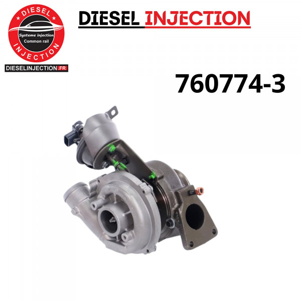 Turbo  760774-3 760774-5003S  2.0 D / TDCI