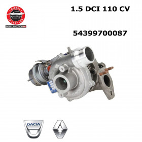 Turbo 1.5 DCI 110 CV - 54399700087 - TURBO KKK54399700087
