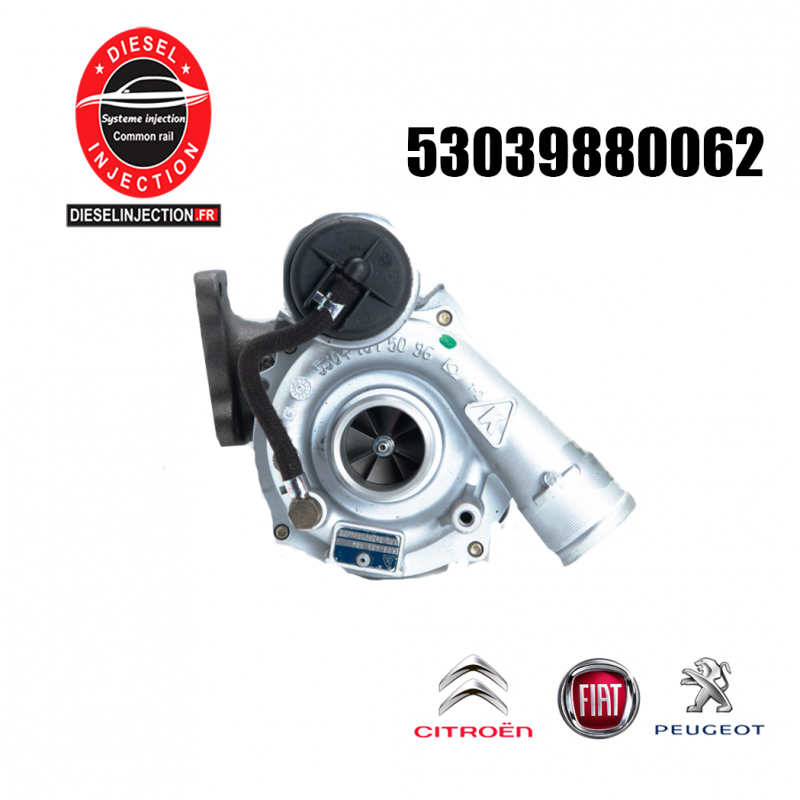 Turbo Jumper Boxer Ducato 2 L 2.2 - 2.5 Hdi 84-101 cv 53039700061-0062 Turbo Jumper Boxer Ducato 2 L 2.2 - 2.5 Hdi 84-101 cv 53039700061-0062