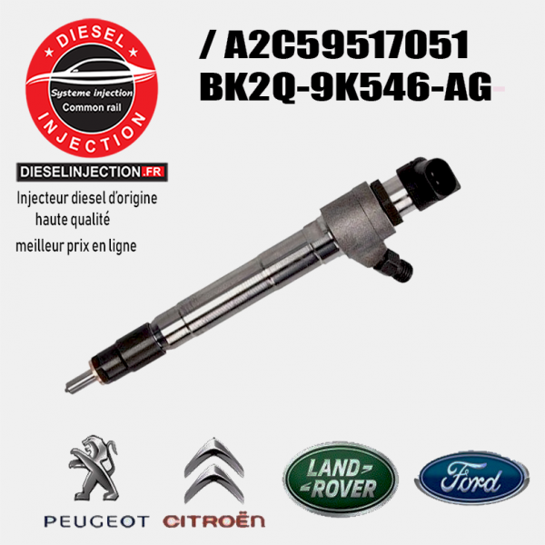 Injecteur SIEMENS A2C59517051 BK2Q-9K546-AGA2C59517051 / BK2Q-9K546-AG