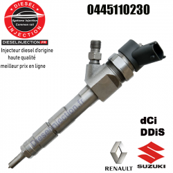 INJECTEUR BOSCH 0445110230 - 0986435124 1.9dCi0445110150 0445110230