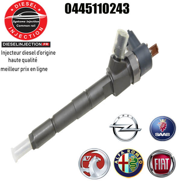 Injecteur BOSCH 04451102430445110243