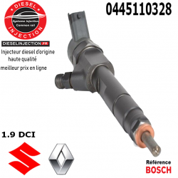 Injecteur BOSCH 0445110328 1.9 DCI0445110328