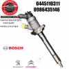 Injecteur BOSCH Peugeot Citroen 1.6 HDi 0445110311 NEUF0445110311- 0986435146
