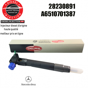 injecteur DELPHI 28230891-A6510701387 mercedes28230891-A6510701387