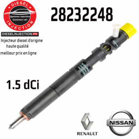 Injecteur DELPHI 28232248 1.5 dCi Neuf28232248