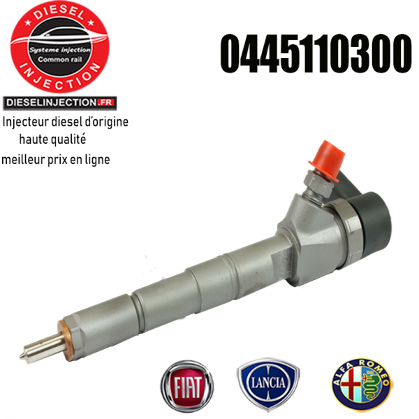 Injecteur BOSCH 0445110300 FIAT ,LANCIA, OPEL, NEUF0445110300 N