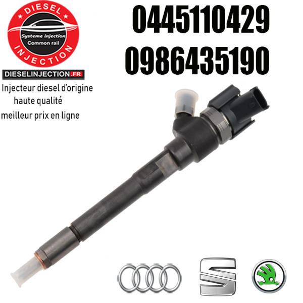 Injecteur BOSCH 0445110429 09864351900445110429 0986435190