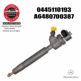 injecteur bosch 04451101930445110193- A6480700387