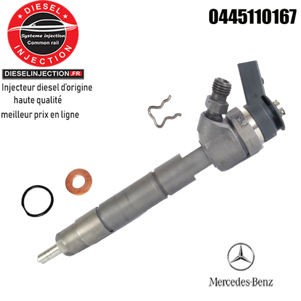 Injecteur BOSCH 04451101670445110166 -0445110167- 0986435117- A6400700687