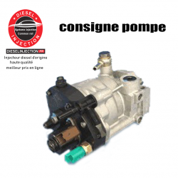 Consigne pompe à injectionconsigne pompe
